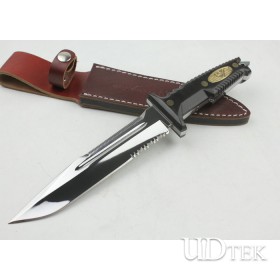 Super Good Quality Treasure Wood Handle Fixed Blade Knife Survival Knife UDTEK01196 